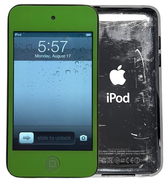 Refurbished Apple iPod Touch 4th Generation 64GB Blue & Green MC547LL/A A1367