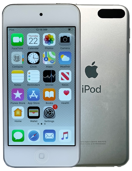 Rare iOS 12.3.1 Refurbished Apple iPod Touch 7th Generation Silver & White 32GB MVHV2LL/A