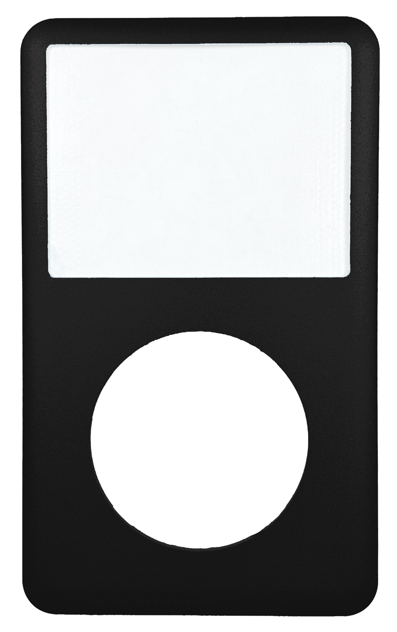 Black Faceplate For Apple iPod Classic 6th 7th Generation Metal