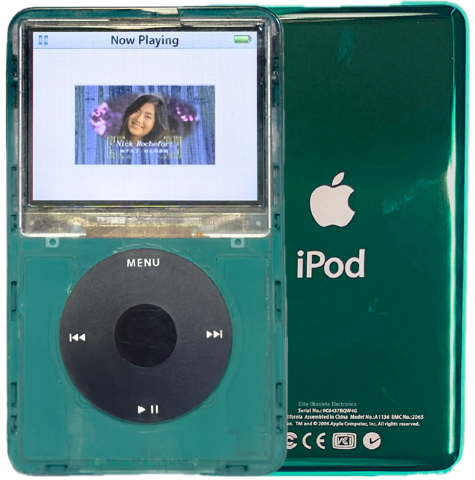 オーダーメイド【ipod Classic オープンケース】迷彩柄■グリーン オーダーメイドiPod classicケース□オープン□迷彩緑