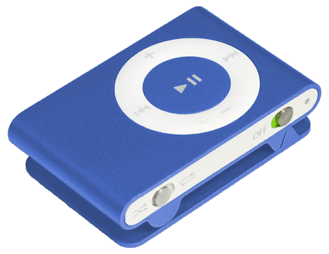 Used Apple iPod Shuffle 2nd Generation 1GB Blue A1204