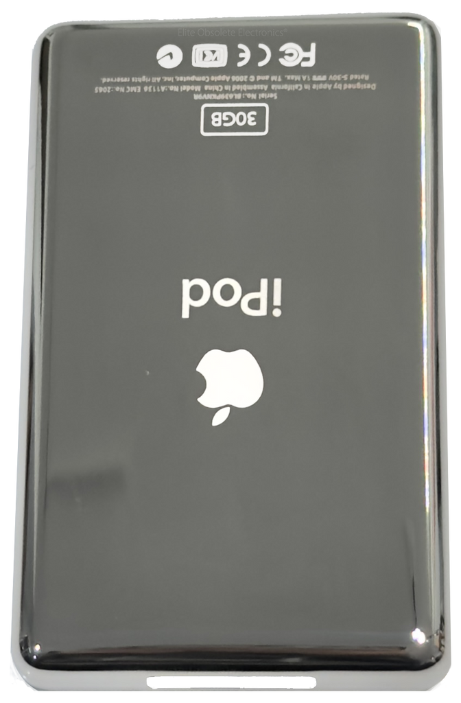 Special Edition Upside Down 30GB Silver Chrome Thin Backplate for Special Edition Upside Down 30GB Silver Chrome Thin Backplate for