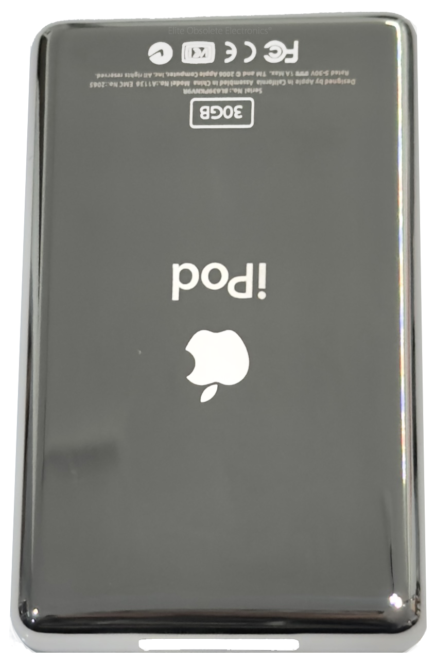 Special Edition Upside Down 30GB Silver Chrome Thin Backplate for Special Edition Upside Down 30GB Silver Chrome Thin Backplate for
