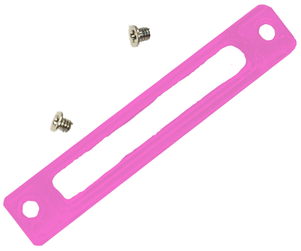 Solid Pink Dock Plastic Bezel for Apple iPod Video 5th 5.5 & Classic 6th 7th Thick & Thin A1136 A1238