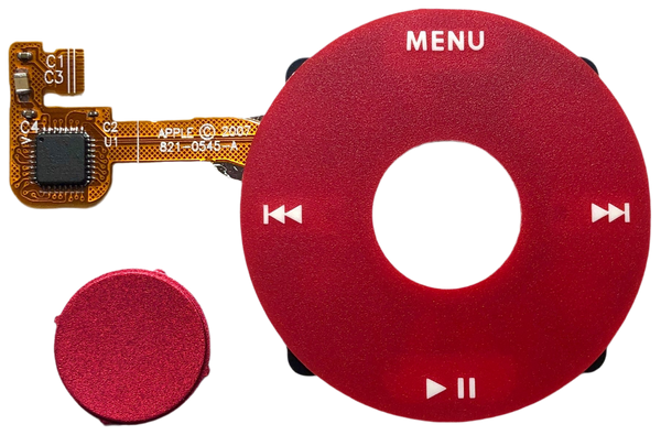 Red Click Wheel Flex for Apple iPod Classic 6th 7th Generation