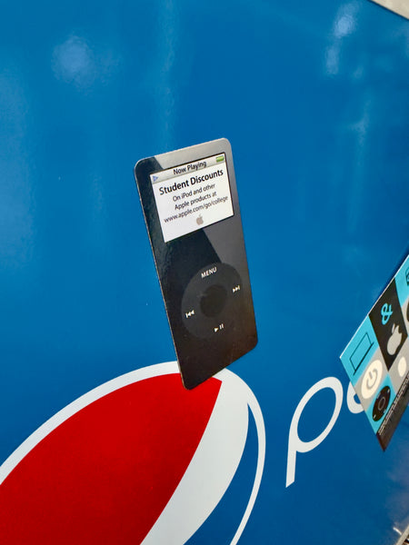 Original Apple iPod Nano 1st Generation Student Discount Promotional Refrigerator Magnet Actual Size 2005