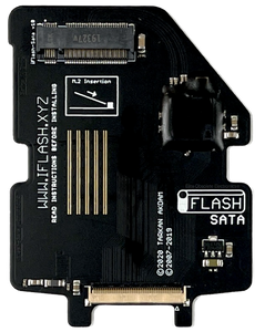 Tarkan iFlash SATA v10 M.2 Key SSD to ZIF 40-Pin Adapter for Apple