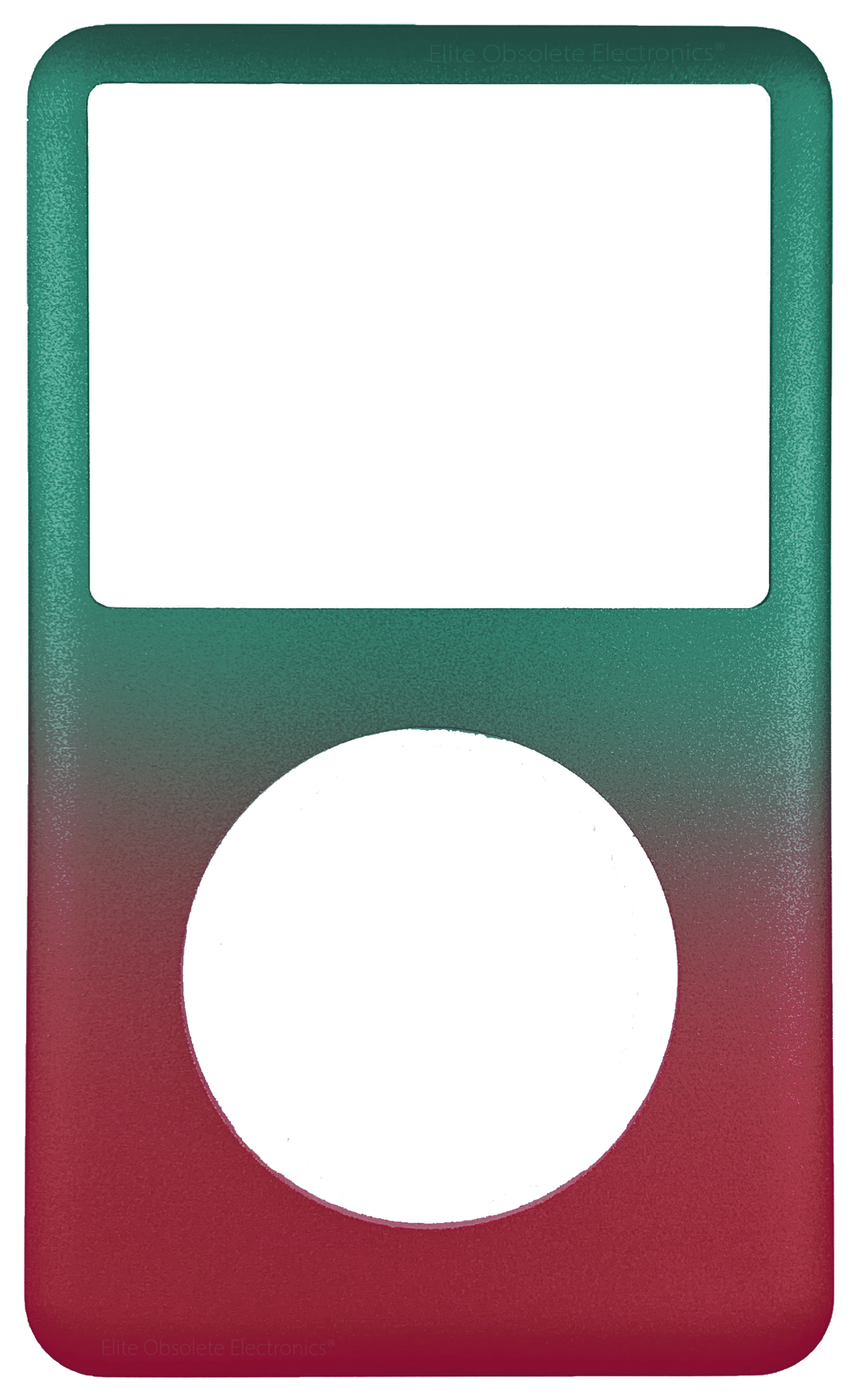 New Gradient Green & Red Faceplate For Apple iPod Classic 6th 7th Generation Metal A1238