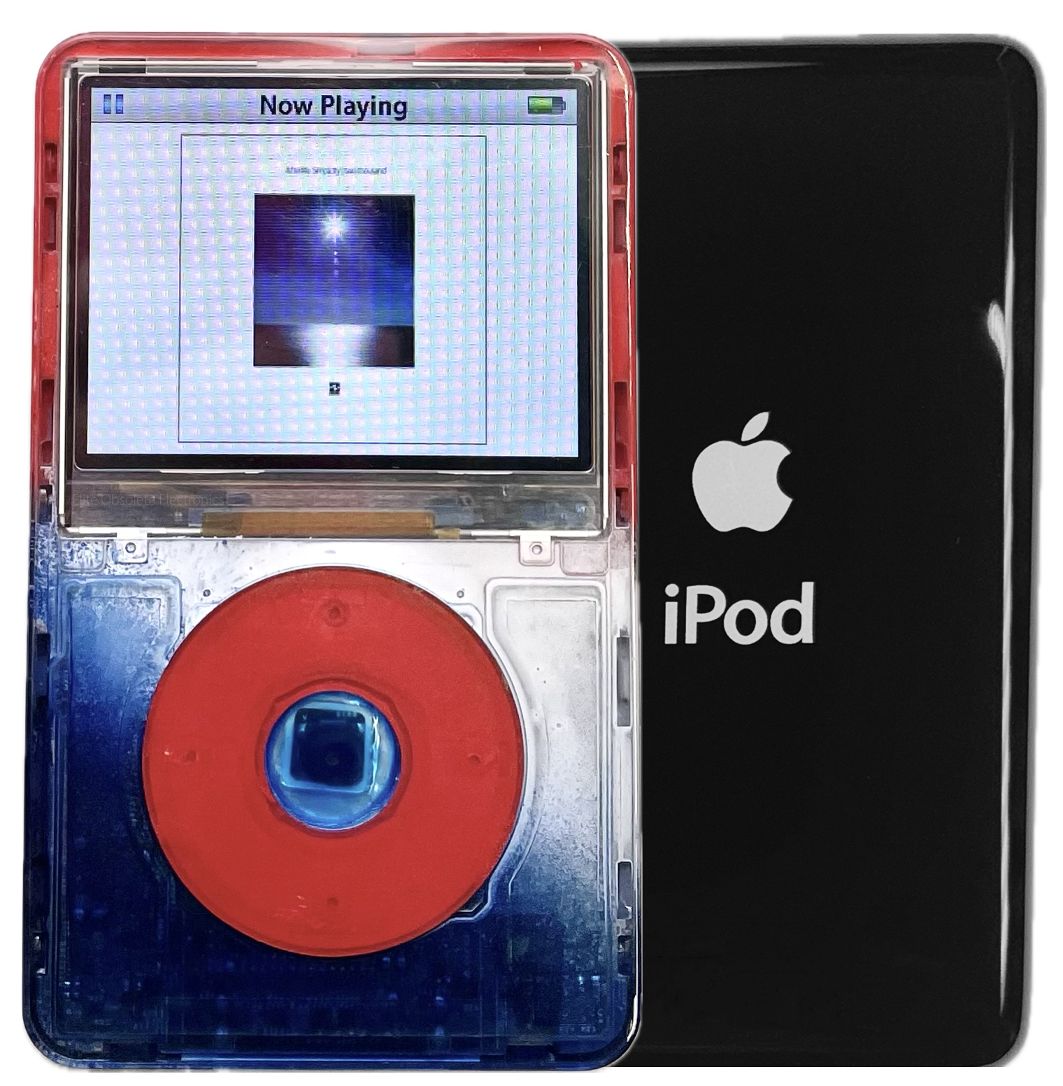 New Apple iPod Video Classic 5th & 5.5 Enhanced Atomic Liberty / Atomic Mica Red / Atomic Ice (Black)