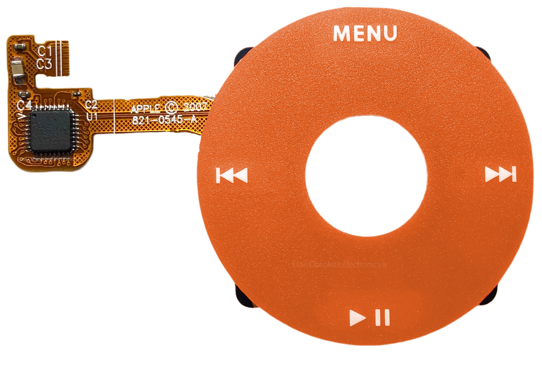 Orange Click Wheel Flex for Apple iPod Classic 6th 7th Generation A123 ...