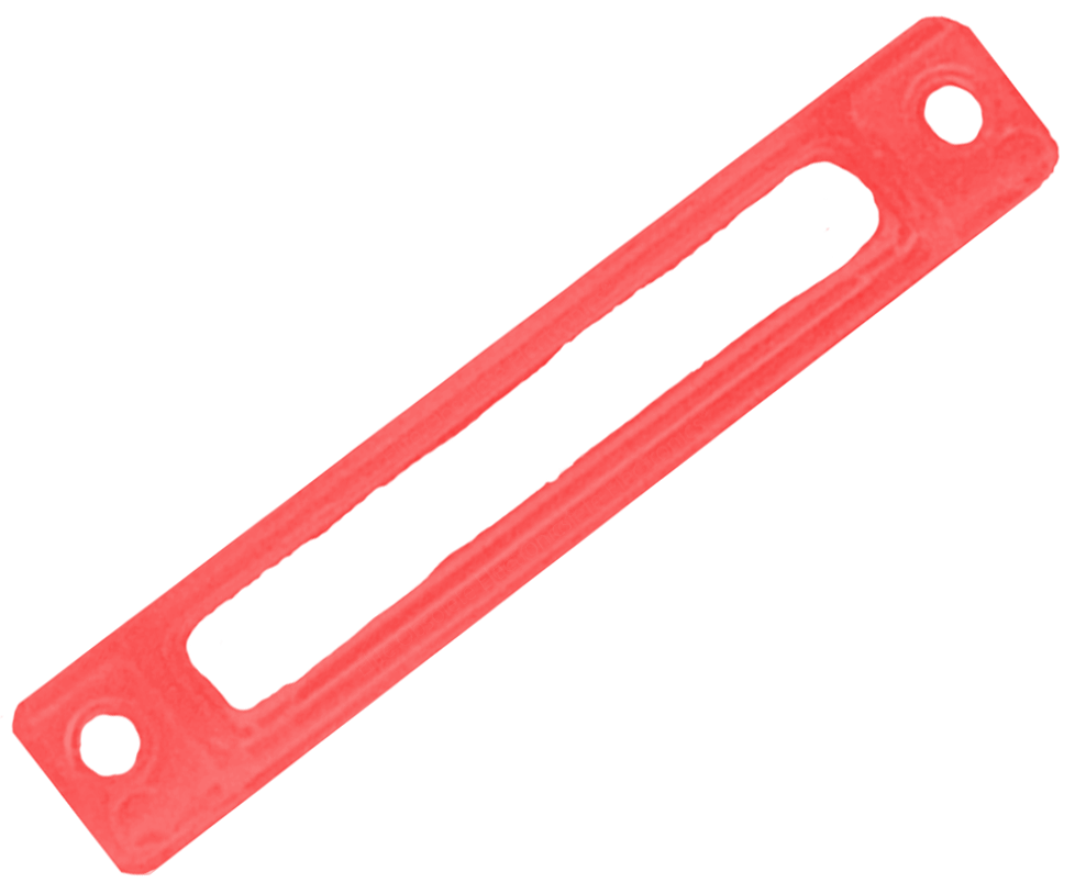 New Atomic Lychee Pink Transparent Clear Plastic Dock Bezel for Apple iPod Video 5th 5.5 & iPod Classic 6th 7th A1136 A1238