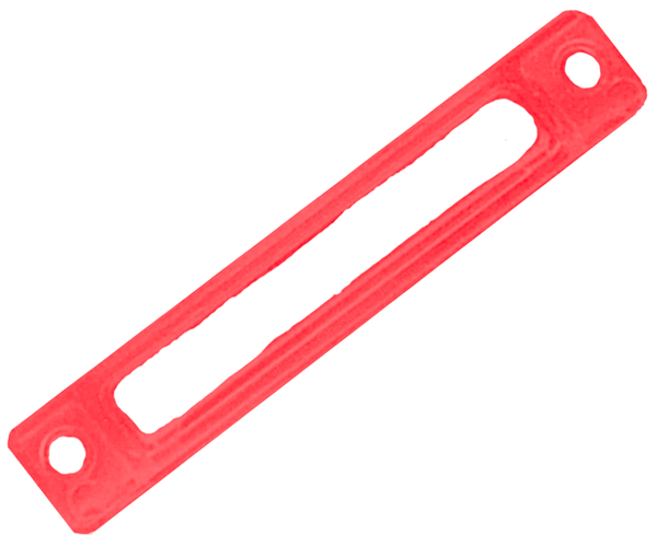 New Atomic Lychee Pink Transparent Clear Plastic Dock Bezel for Apple iPod Video 5th 5.5 & iPod Classic 6th 7th A1136 A1238