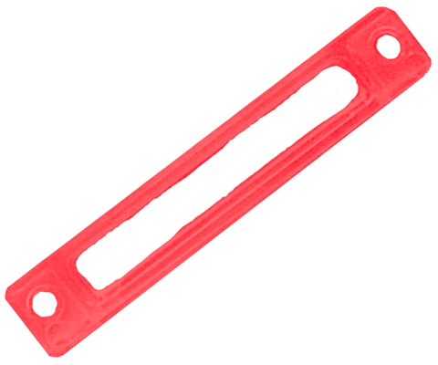 New Atomic Lychee Pink Transparent Clear Plastic Dock Bezel for Apple iPod Video 5th 5.5 & iPod Classic 6th 7th A1136 A1238