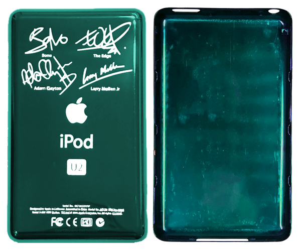 Thin Pine Green U2 Special Edition Backplate for Apple iPod Video 5th 5.5 A1136 & iPod Classic 6th 7th A1238