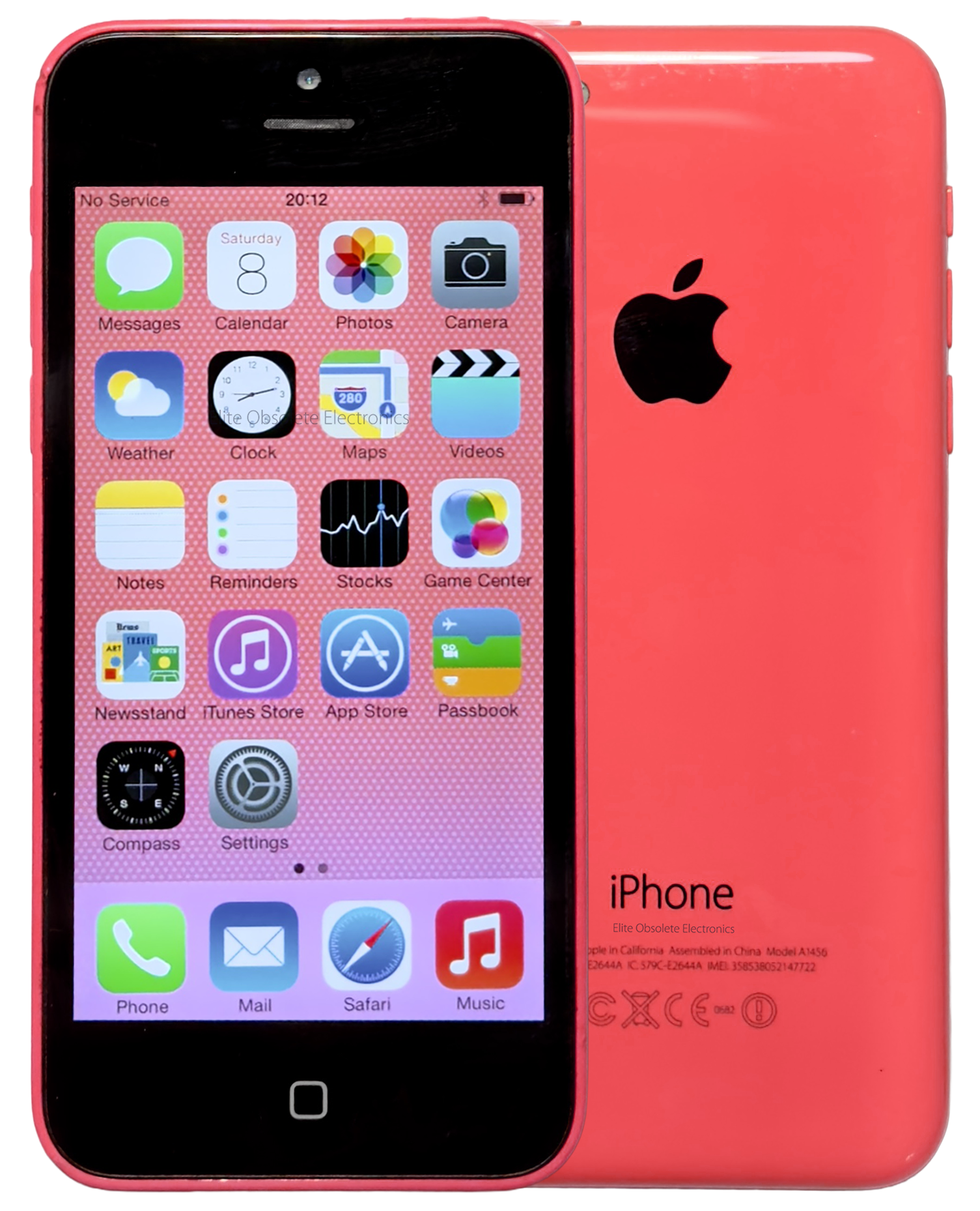 Rare Apple iPhone 5c 16GB Pink iOS 7.0.0 ME545J/A A1456 New