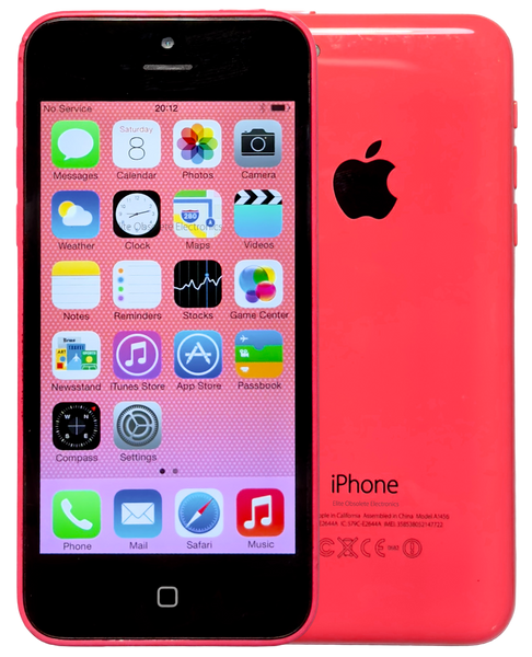 Rare Apple iPhone 5c 16GB Pink iOS 7.0.0 ME545J/A A1456 New Battery Refurbished