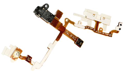 New Headphone Jack Home Button Volume & Ringer Flex Cable for Apple iPhone 3G 3GS A1241 A1303 A1325