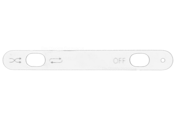 Original Plastic White Top Bottom Bezel for Apple iPod Shuffle 2nd Generation 1GB 2GB A1204