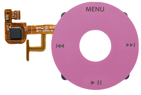 Pink Fizz Click Wheel Flex for Apple iPod Video 5th 5.5 Enhanced A1136