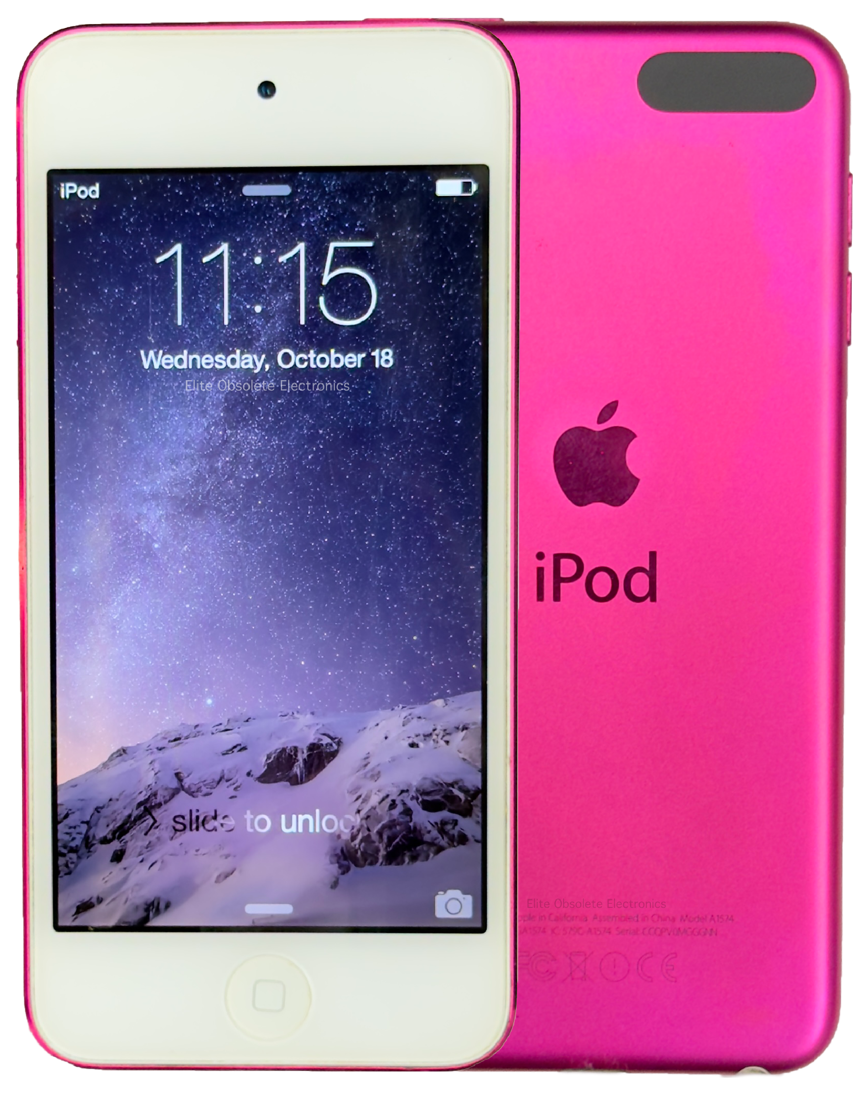 Apple iPod outlet touch (7th generation) 32GB Pink Like New open box