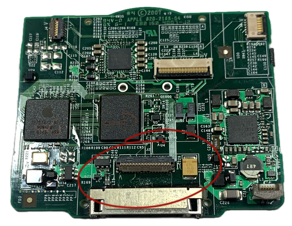 New Plastic ZIF HDD Latch Connection Terminal for Apple iPod Video & iPod Classic Logic Board