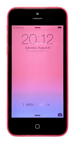 Rare Apple iPhone 5c 16GB Pink iOS 7.0.0 ME545J/A A1456 New Battery Refurbished