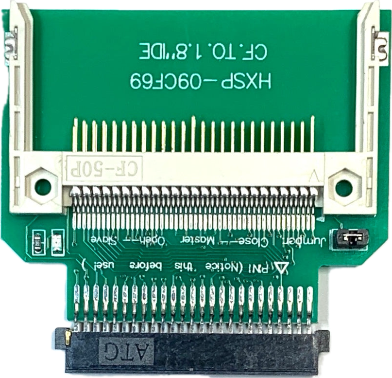 New Compact Flash CF to IDE 50-Pin Adapter For Apple iPod Classic 3rd & 4th