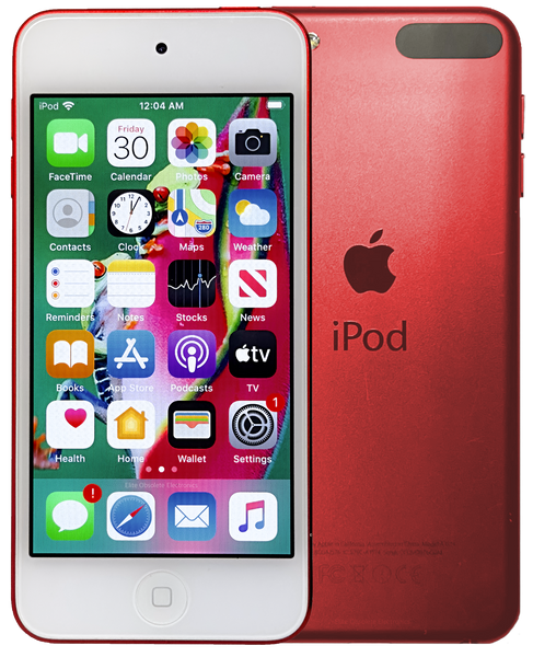 Refurbished Apple iPod Touch 6th Generation Product Red 128GB A1574 MKWW2LL/A