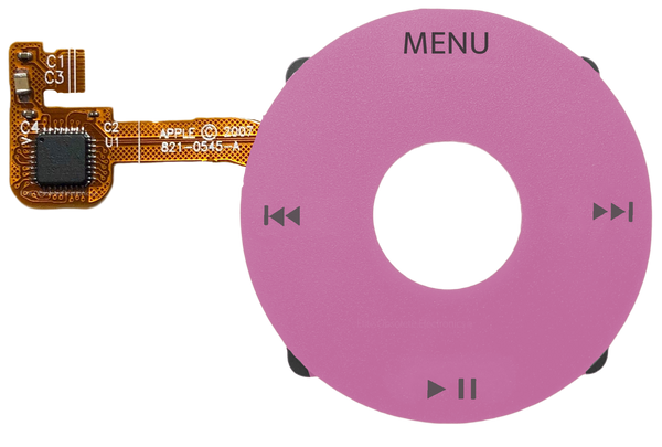 Pink Fizz Click Wheel Flex for Apple iPod Classic 6th 7th Generation A1238