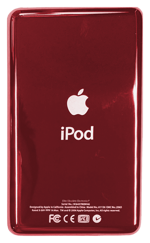 Thin Sangria Red Universal Backplate for Apple iPod Classic 6th Thin Sangria Red Universal Backplate for Apple iPod Classic 6th