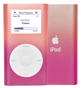 Refurbished Apple iPod Mini 1st 2nd Generation Pink Gradient