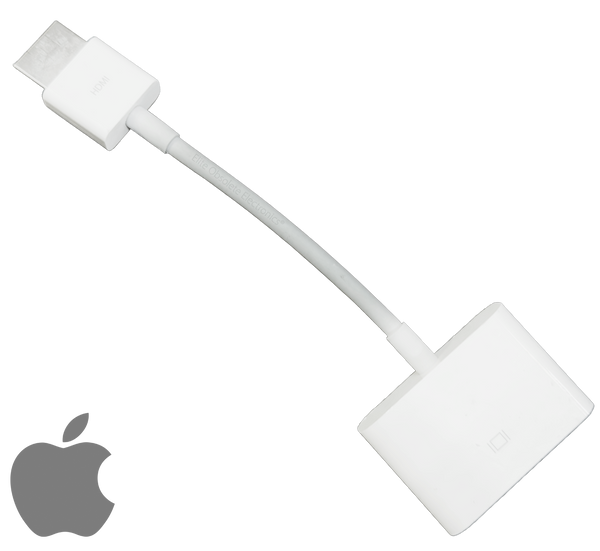 Original Apple DVI to HDMI Adapter MJVU2AM/A for Cinema Display Aluminum