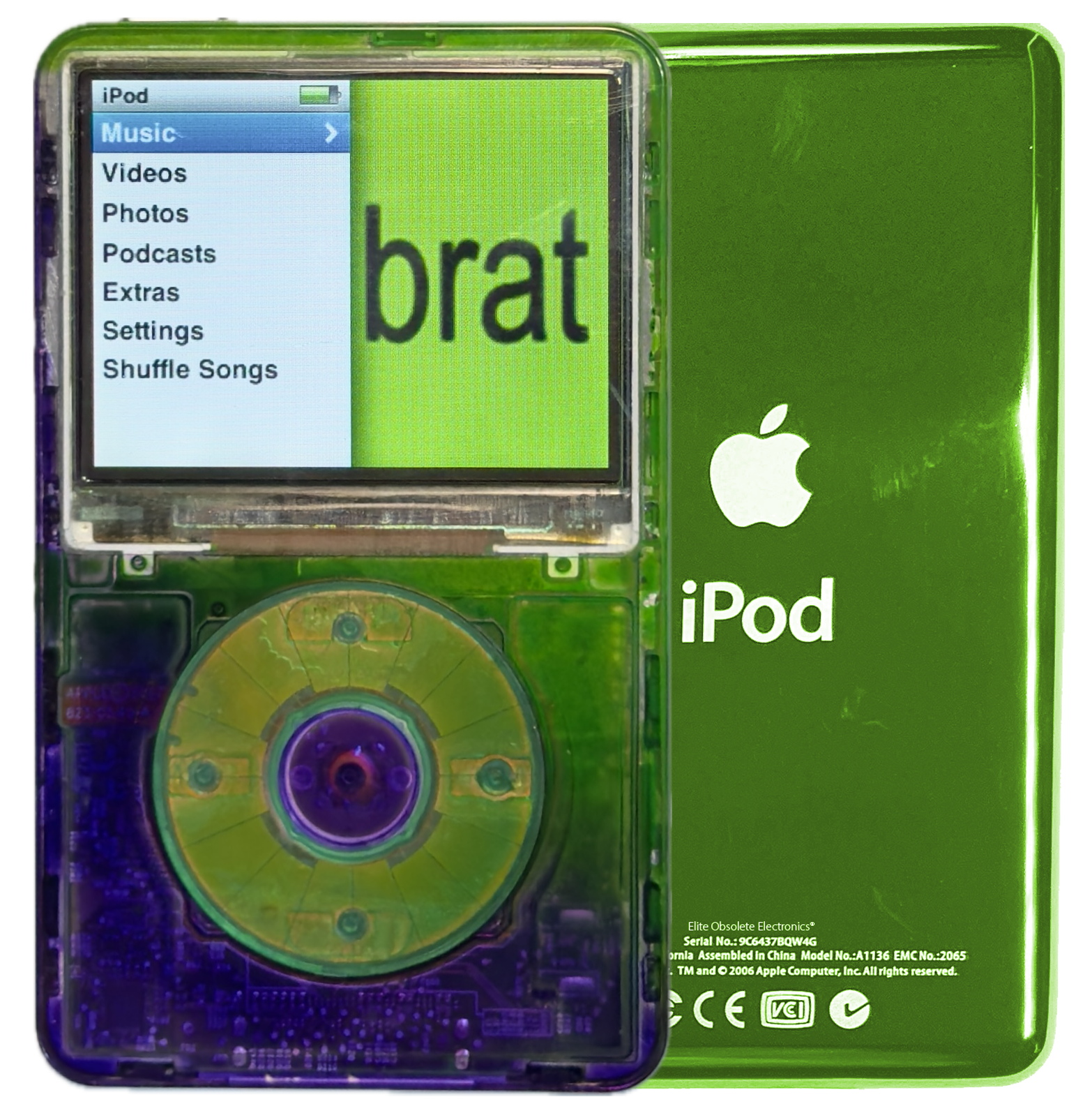 Apple iPod Classic 6th & 7th Generation A1238 – Tagged 