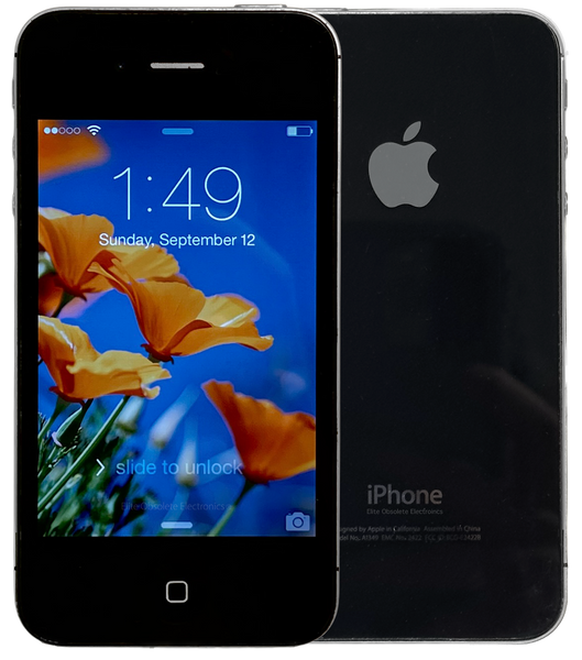Refurbished Apple iPhone 4 Black 8GB 16GB 32GB iOS 7.1.2