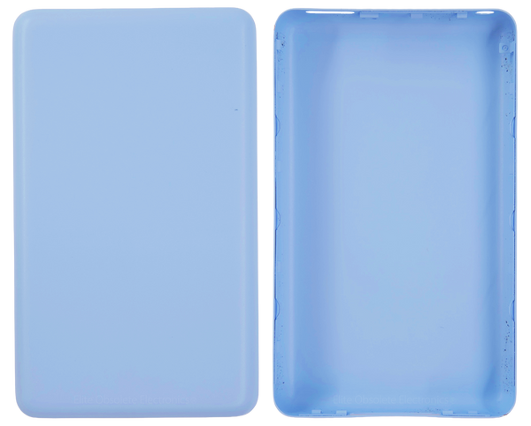 Thick Matte Baby Blue Fully Blank Matte Backplate for Apple iPod Video 5th 5.5 A1136 & iPod Classic 6th 7th A1238