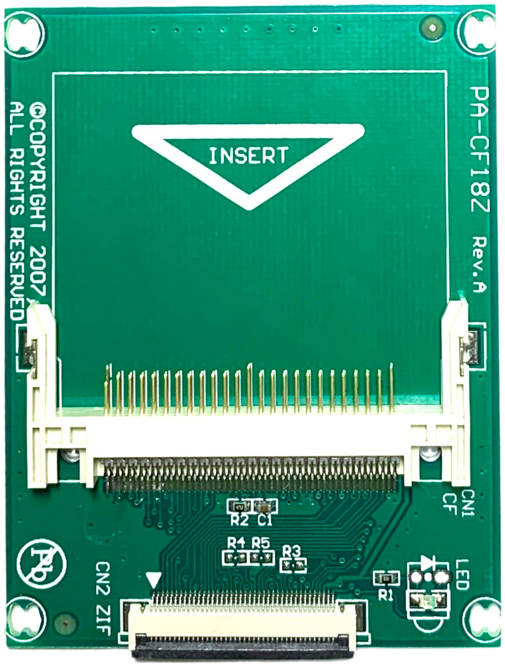 Generic Compact Flash CF to ZIF 40-Pin Adapter For Apple iPod Video & iPod Classic