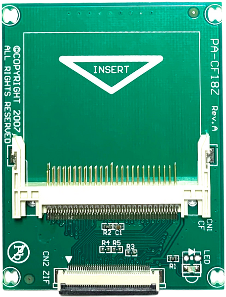 Generic Compact Flash CF to ZIF 40-Pin Adapter For Apple iPod Video & iPod Classic