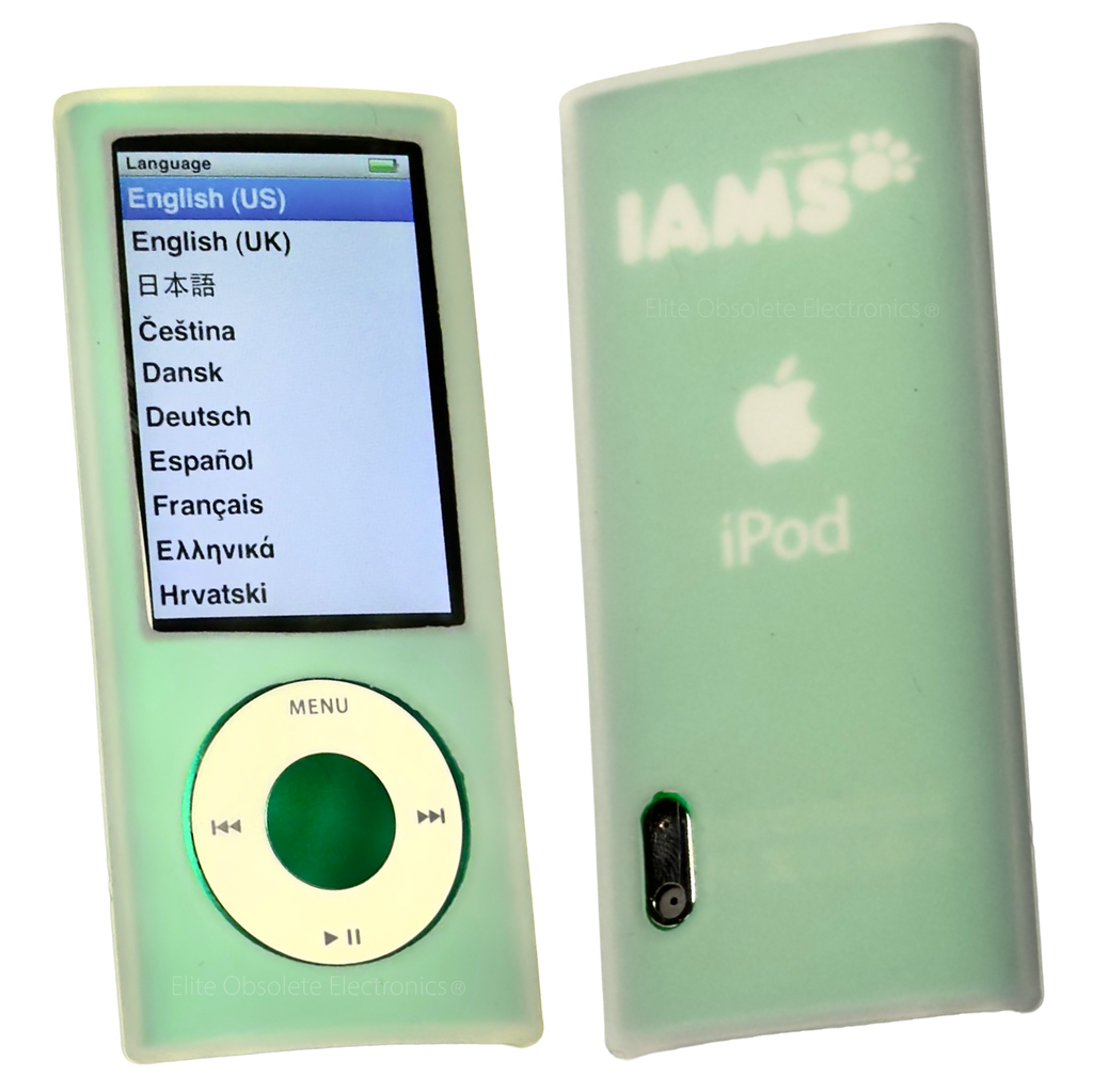 Clear White Silicone Protective Case for Apple iPod Nano 5th Clear White Silicone Protective Case for Apple iPod Nano 5th