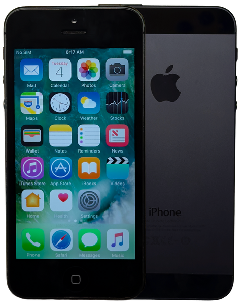 Mint Apple iPhone 5 64GB Slate Black A1428 MD662J/A