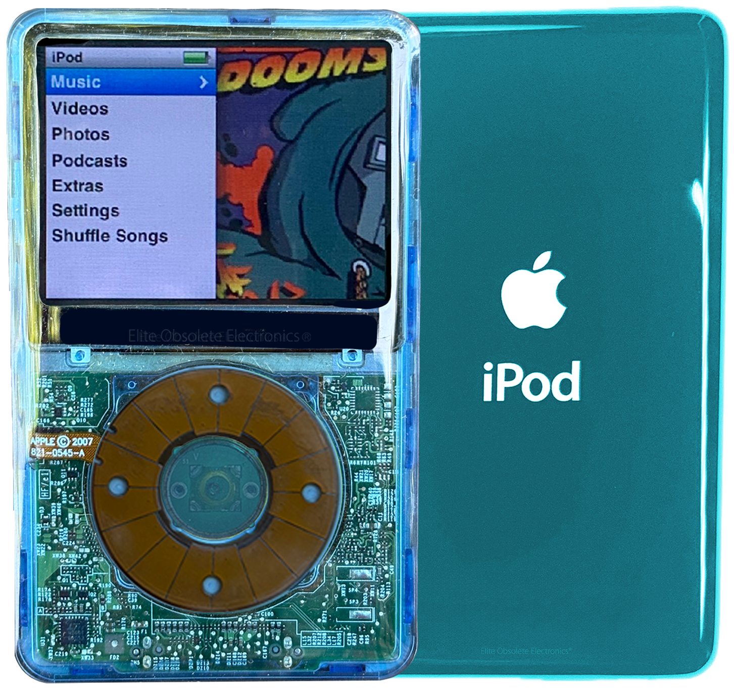Crystal Clear New Apple iPod Video 5th 5.5 A1136 & iPod Classic