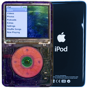 New Apple iPod Classic 6th & 7th Generation Atomic Purple Smoke / Atomic Bubblegum / Atomic Clover (Aqua)