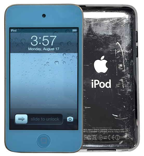Refurbished Apple iPod Touch 4th Generation 64GB Blue & Green MC547LL/A A1367