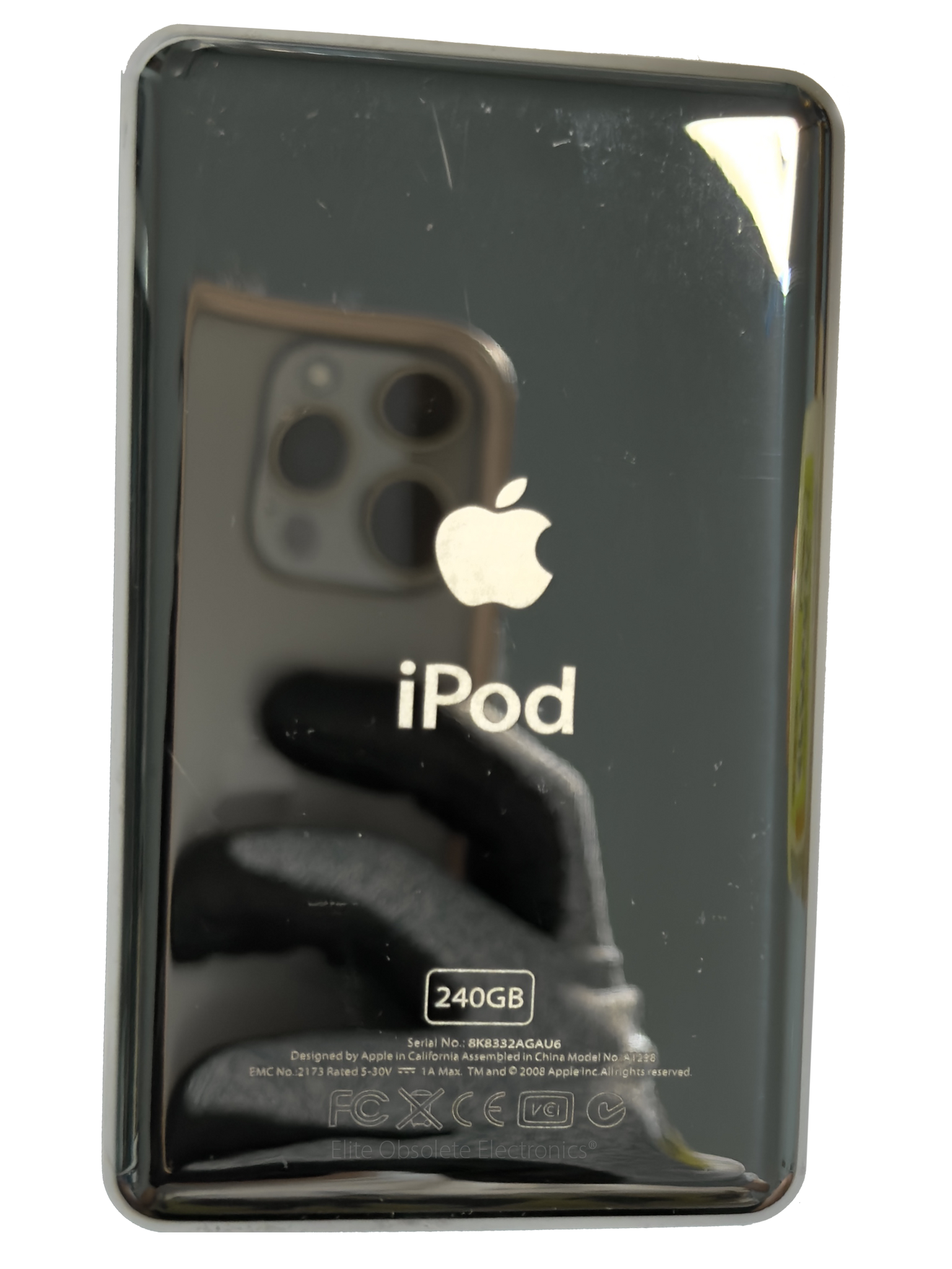 New Thick 240GB 480GB 960GB Silver Backplate for Apple iPod Video New Thick 240GB 480GB 960GB Silver Backplate for Apple iPod Video