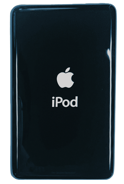 Thin Storm Cloud Blue Universal Backplate for Apple iPod Video 5th 5.5 A1136 & iPod Classic 6th 7th A1238