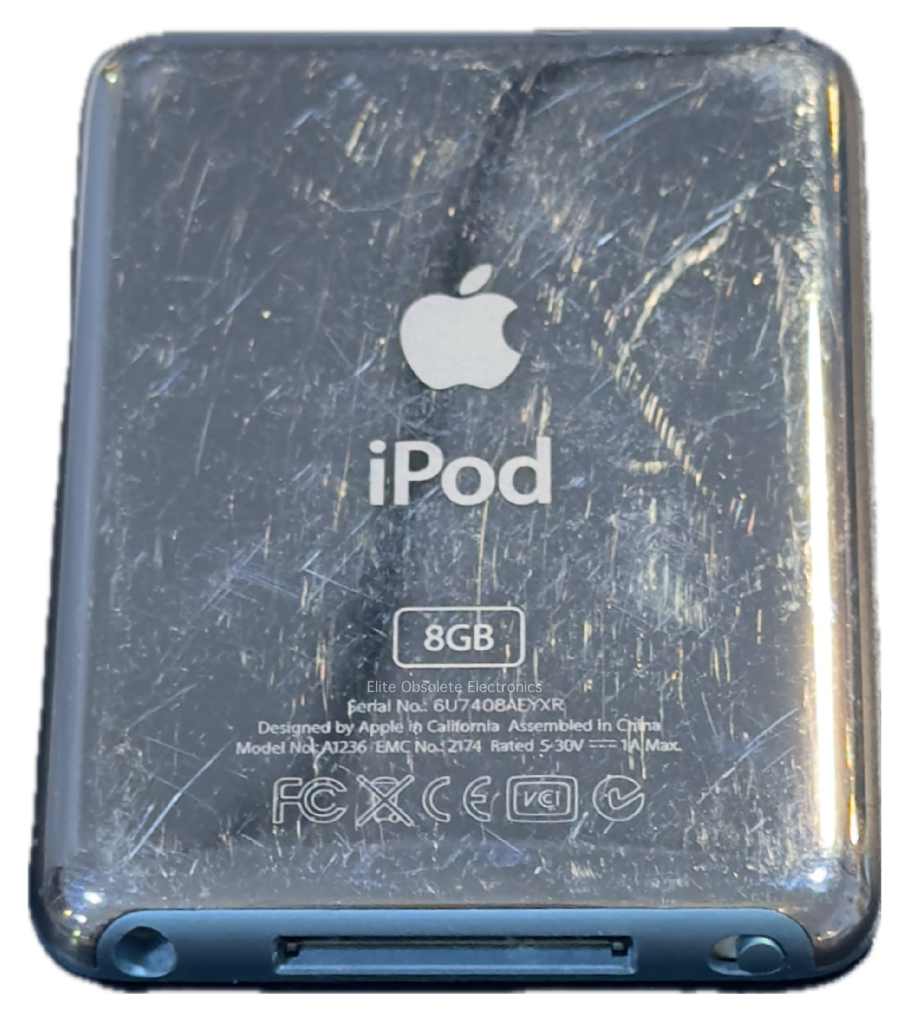 Apple iPod Nano 3rd Generation Light Blue 4GB 8GB A1236 Apple iPod Nano 3rd Generation Light Blue 4GB 8GB A1236