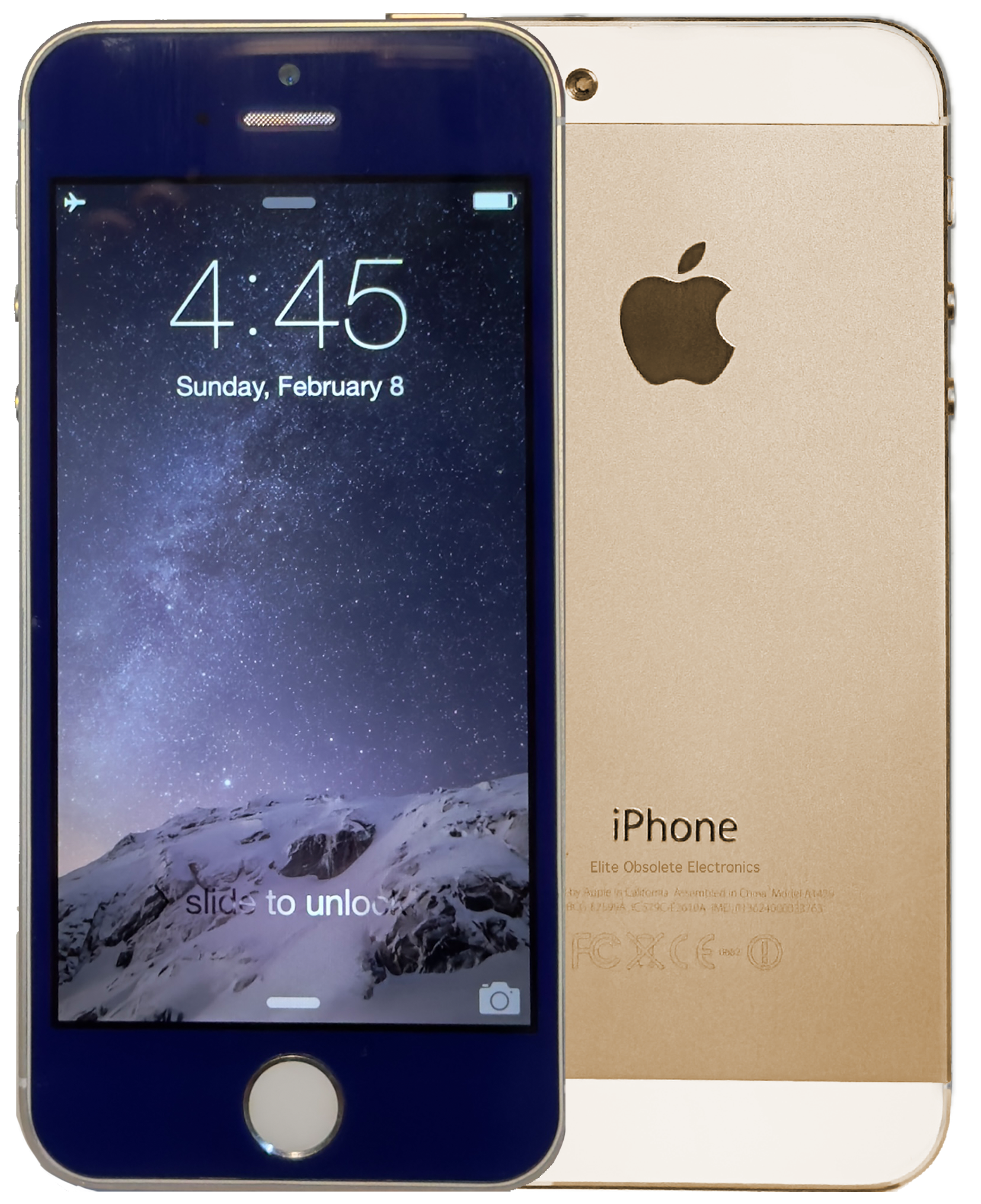Rare Apple iPhone 5s 32GB Custom Purple & Gold iOS 8.3 ME309LL/A Rare Apple iPhone 5s 32GB Custom Purple & Gold iOS 8.3 ME309LL/A