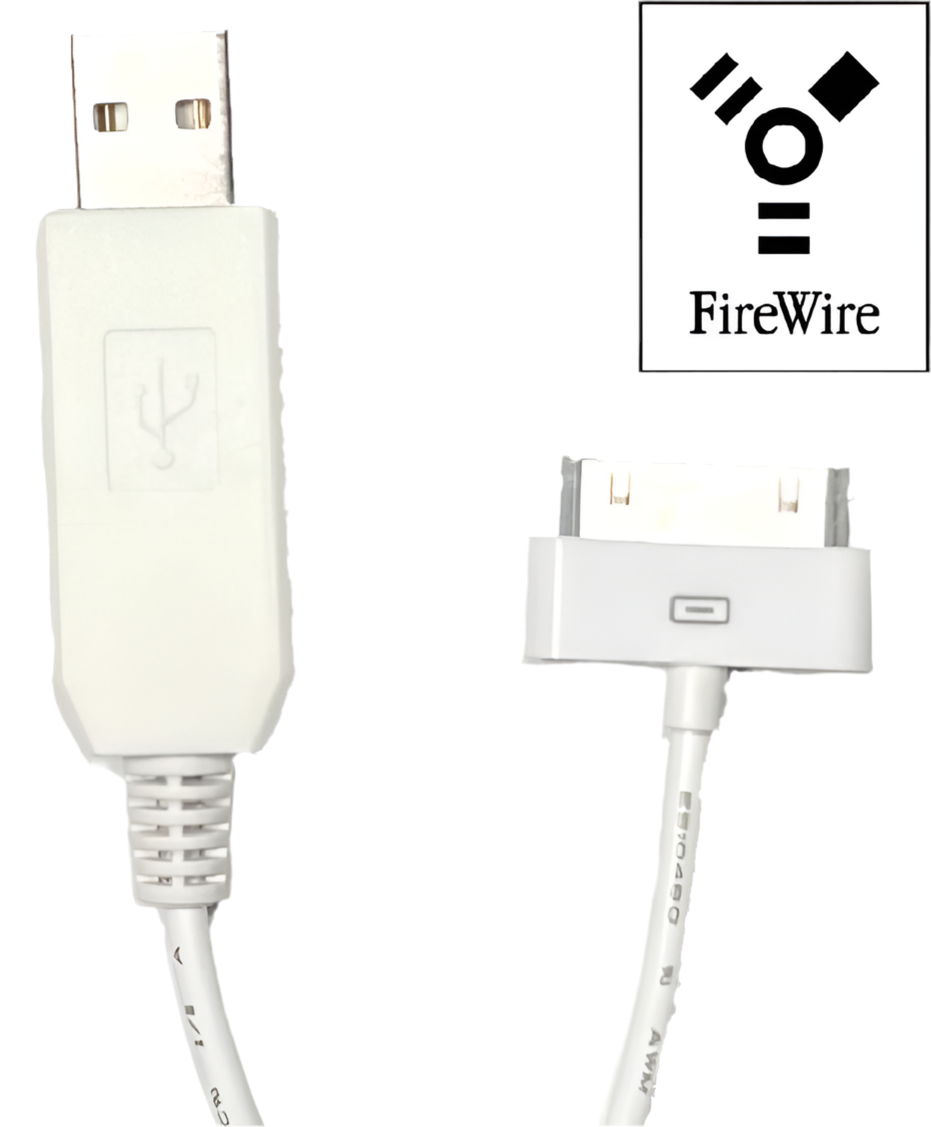 30-Pin USB to FireWire Charging Cable for iPod (Charging only - no data)