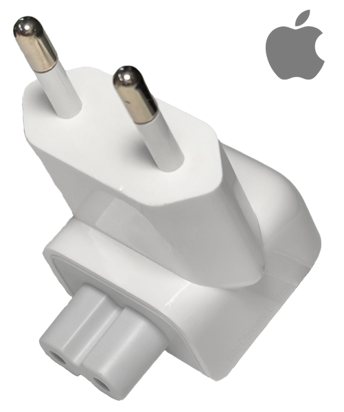 Original Apple International Worldwide Duckhead Plug Module for Apple Power Adapter MB974ZM/B (EUR/GBR/AUS/KOR/BRA Plug)