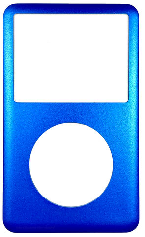 Blue Faceplate For Apple iPod Classic 6th 7th Generation Metal