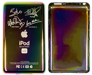 Thin Rainbow U2 Special Edition Backplate for Apple iPod Video 5th